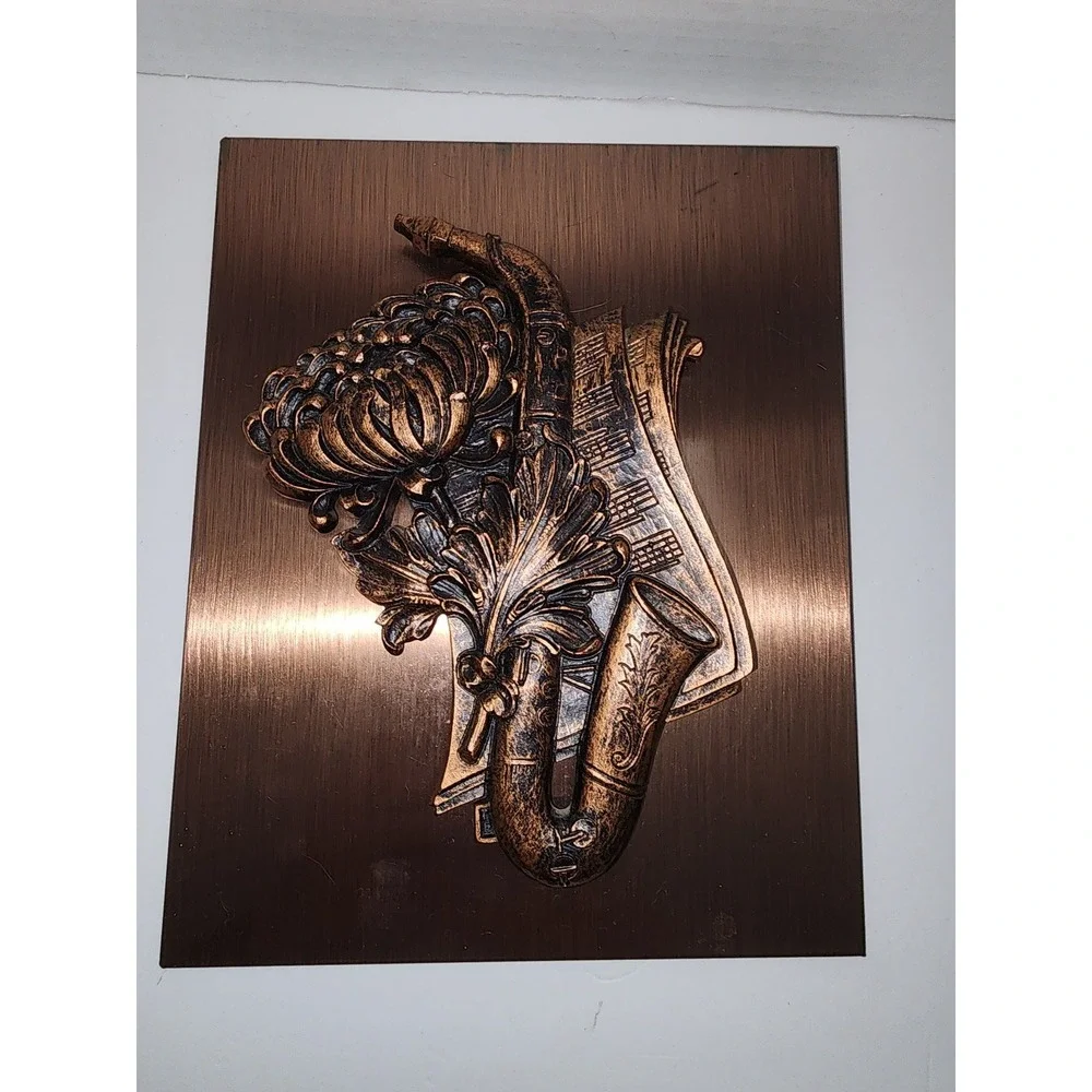 Coppercraft Guild Saxophone Copper Music Art 3D‎